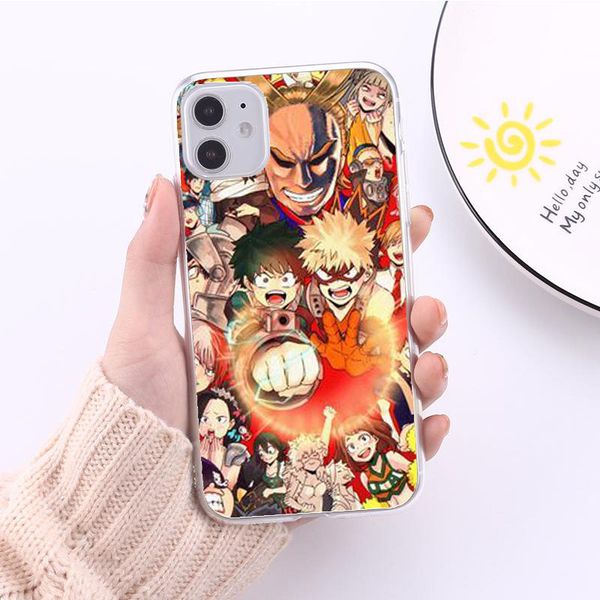 my hero academia cartoon fist animation printing mobile phone case with and clear pattern not easy to fade my hero academia cartoon fist animation printing mobile phone case with and clear pattern not easy to fade