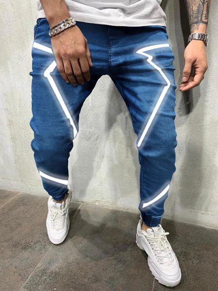 3 colors mens jeans elasticity reflective hip-hop high street vintage washed fashion wear, Blue
3 colors mens jeans elasticity reflective hip-hop high street vintage washed fashion wear, Blue