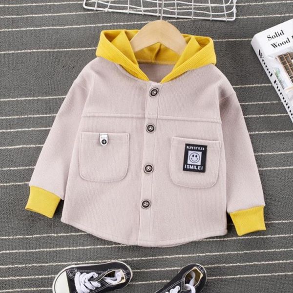 children casual spring autumn outerwear toddler baby color matching hooded long sleeve outer boy girl button clothing jacket, Blue;gray
children casual spring autumn outerwear toddler baby color matching hooded long sleeve outer boy girl button clothing jacket, Blue;gray
