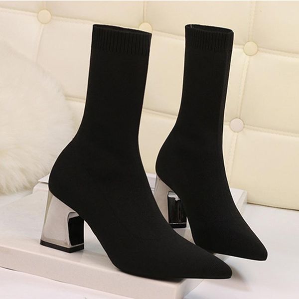 boots women's european and american black thin pointed toe short women 2021 high-heeled elastic
boots women's european and american black thin pointed toe short women 2021 high-heeled elastic