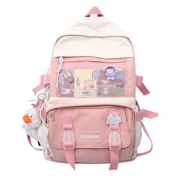 backpack large capacity cute girls women ins simple school bags for teens female korean harajuku student bookbag
backpack large capacity cute girls women ins simple school bags for teens female korean harajuku student bookbag
