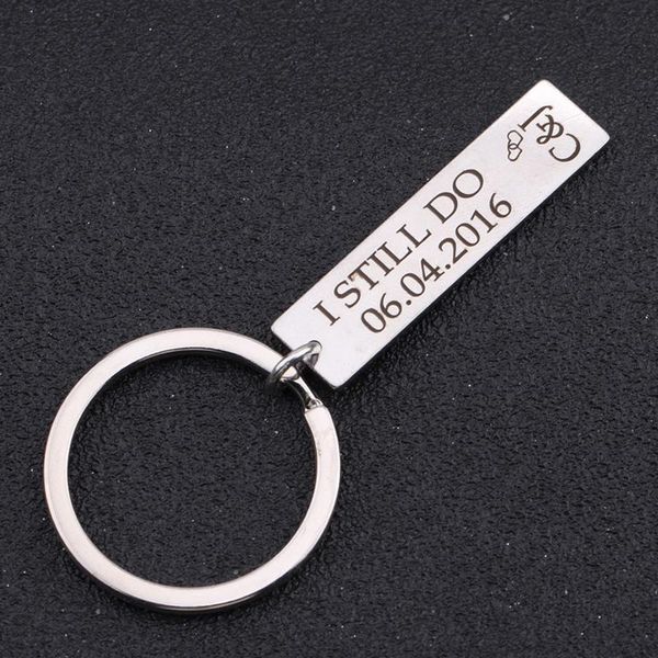 keychains personality customized date and name initial letter keychain 40*10mm key ring for lovers couples pendant tag bag charm, Silver
keychains personality customized date and name initial letter keychain 40*10mm key ring for lovers couples pendant tag bag charm, Silver