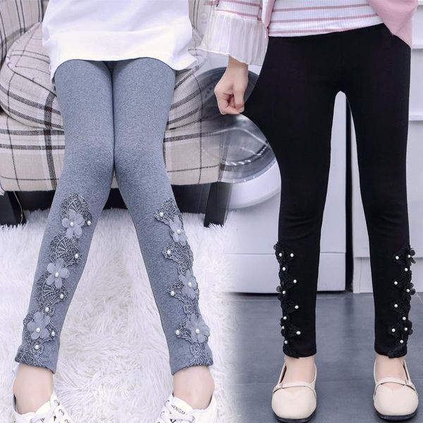trousers children legging girl autumn solid lace flower all-match cotton trouser kids pants skinny girls clothing 5 6 8 9 10 11 12 years, Blue 
trousers children legging girl autumn solid lace flower all-match cotton trouser kids pants skinny girls clothing 5 6 8 9 10 11 12 years, Blue