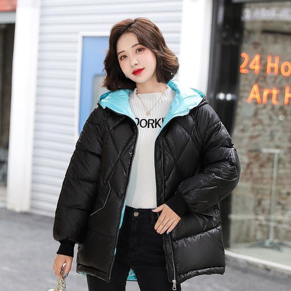 women's down & parkas 2021 winter cotton coat warm windproof jacket simple design parka women clothes wintertime, Black
women's down & parkas 2021 winter cotton coat warm windproof jacket simple design parka women clothes wintertime, Black