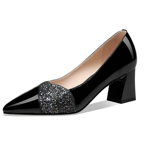 elegant high heels pumps for women shallow bling genuine leather 2021 spring summer working wedding shoes woman dress, Black
elegant high heels pumps for women shallow bling genuine leather 2021 spring summer working wedding shoes woman dress, Black