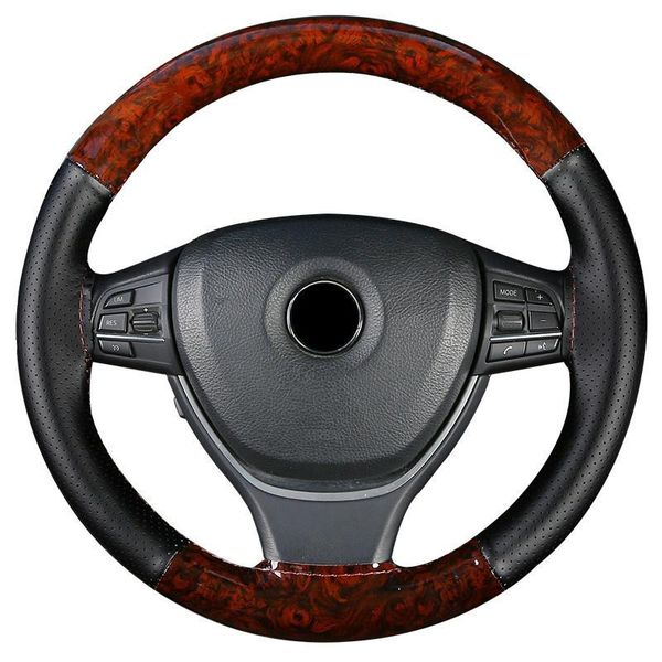 steering wheel covers diy hand-sewn car cover crystal mahogany leather 38cm universal non-slip wear-resistant styling supplies
steering wheel covers diy hand-sewn car cover crystal mahogany leather 38cm universal non-slip wear-resistant styling supplies