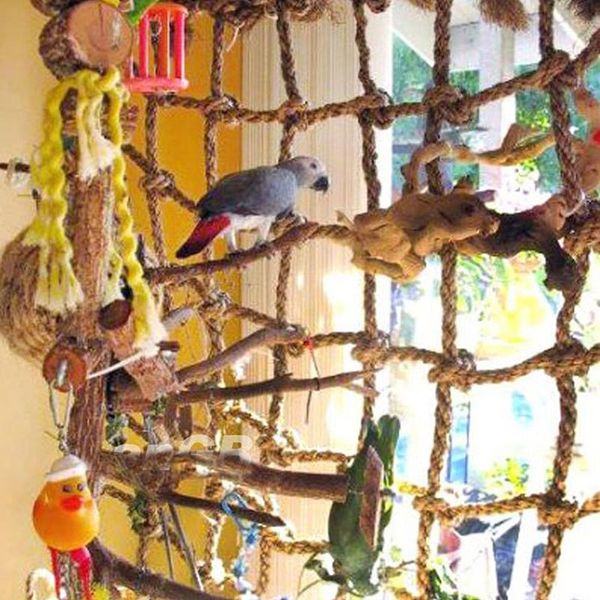 other bird supplies 40*40cm 1pc durable parrot birds climbing net parakeet swing play rope ladder chew toy
other bird supplies 40*40cm 1pc durable parrot birds climbing net parakeet swing play rope ladder chew toy
