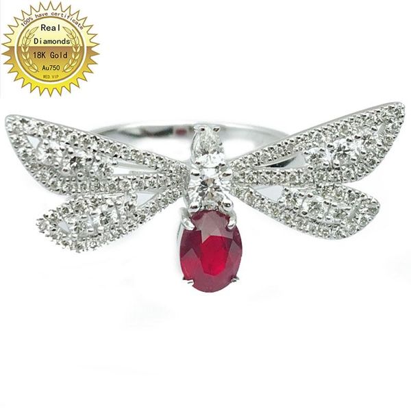 cluster rings 18k gold ring natural real ruby diamond engagement&wedding jewellery have certificate 0031, Golden;silver
cluster rings 18k gold ring natural real ruby diamond engagement&wedding jewellery have certificate 0031, Golden;silver
