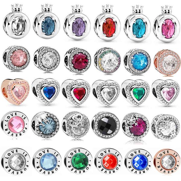 fashion pink blue green crystal radiant round charm beads adapting to original pandora bracelet ladies diy jewelry making gifts, Silver
fashion pink blue green crystal radiant round charm beads adapting to original pandora bracelet ladies diy jewelry making gifts, Silver