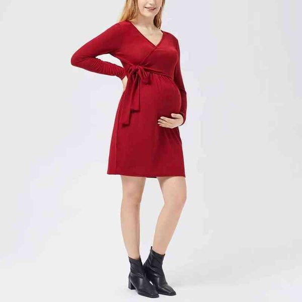 new maternity long sleeve v neck solid color nursing skirt pocket casual maternity wear solid color long sleeve nursing red dres g220309, White
new maternity long sleeve v neck solid color nursing skirt pocket casual maternity wear solid color long sleeve nursing red dres g220309, White