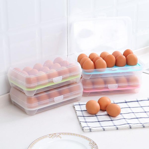 storage bottles & jars 15 grid transparent egg box holder container kitchen fridge organizer sealed dust-proof fresh keeping household tool
storage bottles & jars 15 grid transparent egg box holder container kitchen fridge organizer sealed dust-proof fresh keeping household tool