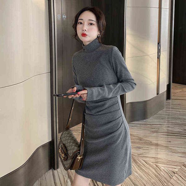 casual dresses black bottomed buttock wrap dr's autumn and winter knitting temperament slim waist with short skirt inside, Black;gray
casual dresses black bottomed buttock wrap dr's autumn and winter knitting temperament slim waist with short skirt inside, Black;gray