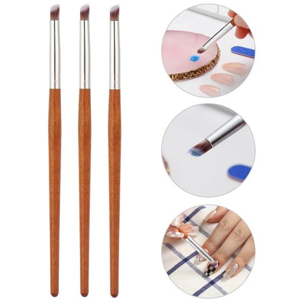 nail brushes 1/2/3pcs gradient brush ombre art painting wood handle for manicure uv gel polish draw paint pen tool, Yellow
nail brushes 1/2/3pcs gradient brush ombre art painting wood handle for manicure uv gel polish draw paint pen tool, Yellow