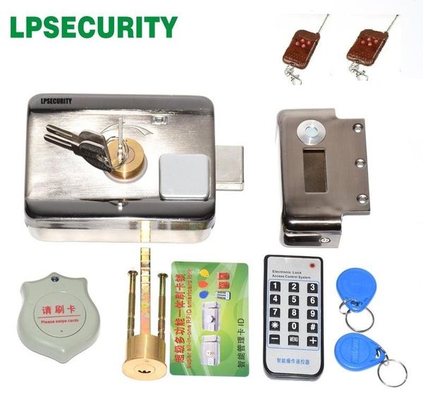 outdoor 10 tags electric lock & gate lock access control system electronic integrated rfid door rim with id reader 125khz
outdoor 10 tags electric lock & gate lock access control system electronic integrated rfid door rim with id reader 125khz