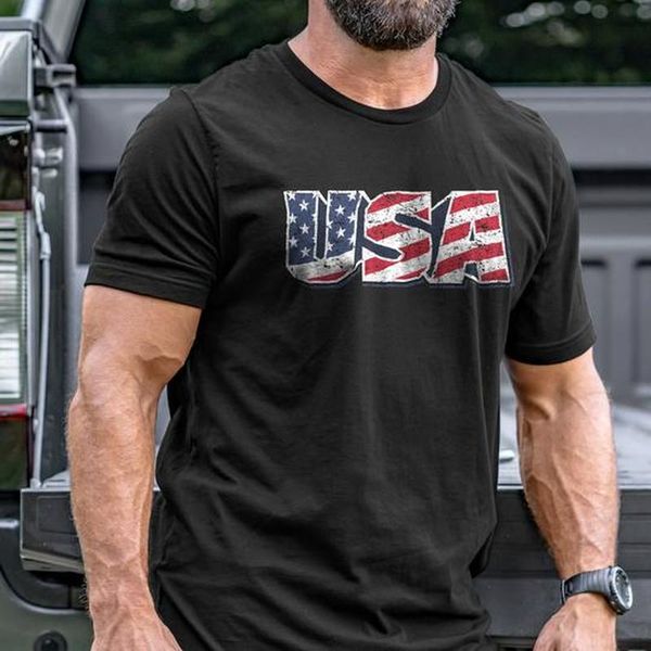 letter usa print men s 3d printed t-shirt graphic optical illusion short sleeve party street punk goth crew neck summer 100% cotton, White;black
letter usa print men s 3d printed t-shirt graphic optical illusion short sleeve party street punk goth crew neck summer 100% cotton, White;black