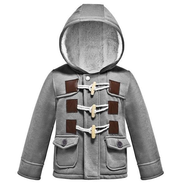 baby boys jacket autumn winter warm cotton kids leisure zipper three-breasted buckle hooded coat 1-5 year old kid clothes 211203, Blue;gray
baby boys jacket autumn winter warm cotton kids leisure zipper three-breasted buckle hooded coat 1-5 year old kid clothes 211203, Blue;gray