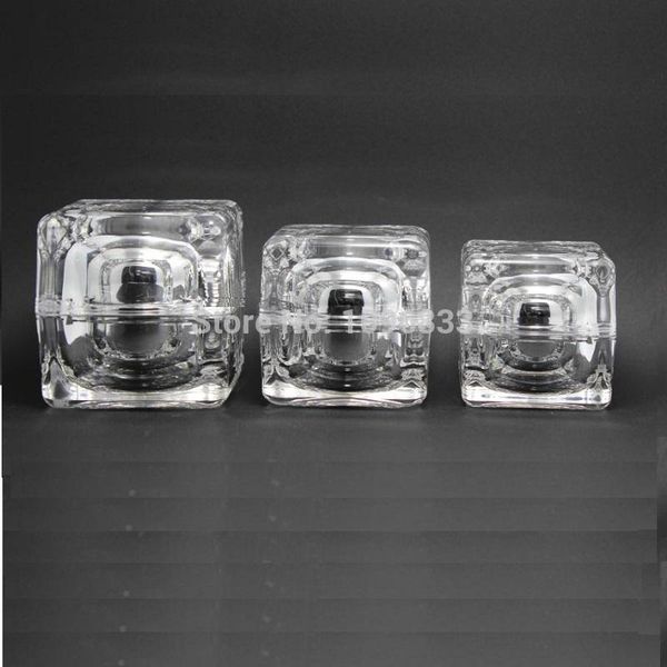 square acrylic cream jar crystal empty bottle cosmetic container beauty nail enamel packaging box silver color 10pcs/lot storage bottles & j
square acrylic cream jar crystal empty bottle cosmetic container beauty nail enamel packaging box silver color 10pcs/lot storage bottles & j