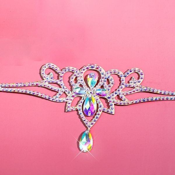 women belly rhinestone oriental waist decoration dance belly button chain accessories belt, Silver
women belly rhinestone oriental waist decoration dance belly button chain accessories belt, Silver