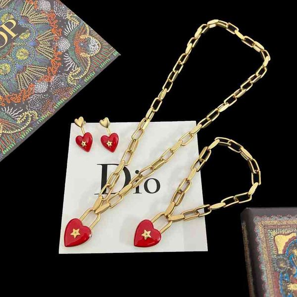 70% off family love necklace female brass small exaggerated lock bracelet net red heart earrings, Silver
70% off family love necklace female brass small exaggerated lock bracelet net red heart earrings, Silver