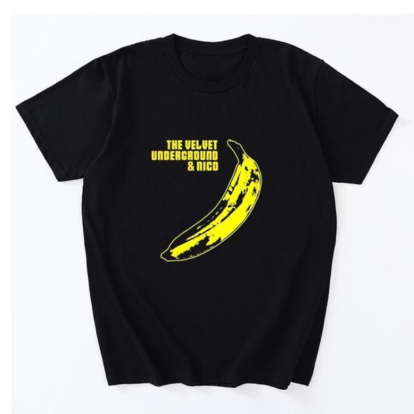 men's t-shirts the velvet underground & nico warhol banana t shirt casual short sleeve cotton o-neck tee loose clothes gift, White;black
men's t-shirts the velvet underground & nico warhol banana t shirt casual short sleeve cotton o-neck tee loose clothes gift, White;black