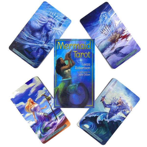 mermaid tarot deck leisure party table game fortune-telling prophecy oracles cards with guide book
mermaid tarot deck leisure party table game fortune-telling prophecy oracles cards with guide book