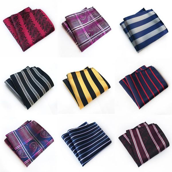 classic gold black repp striped pocket squares for men paisley pattern green brown men's silk handerchiefs wholesale a112 bow ties, Black;gray
classic gold black repp striped pocket squares for men paisley pattern green brown men's silk handerchiefs wholesale a112 bow ties, Black;gray
