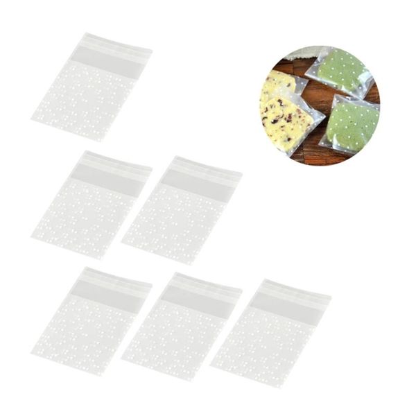 100pcs white polka dot frosted bags self-adhesive pouch packaging bag for candy cookie pastry (7*7+3) gift wrap
100pcs white polka dot frosted bags self-adhesive pouch packaging bag for candy cookie pastry (7*7+3) gift wrap