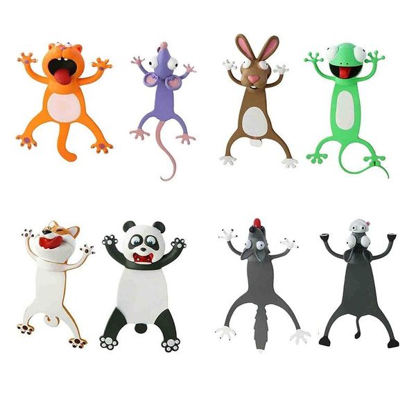 bookmark 2pcs animal bookmarks 3d stereo cartoon lovely novelty funny student stationery gift for kids
bookmark 2pcs animal bookmarks 3d stereo cartoon lovely novelty funny student stationery gift for kids