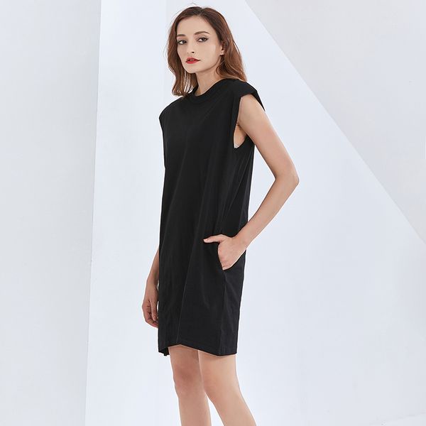 dresses loose white basic for women o neck sleeveless casual mini es female fashion clothing 2021 stylish, Black;gray
dresses loose white basic for women o neck sleeveless casual mini es female fashion clothing 2021 stylish, Black;gray