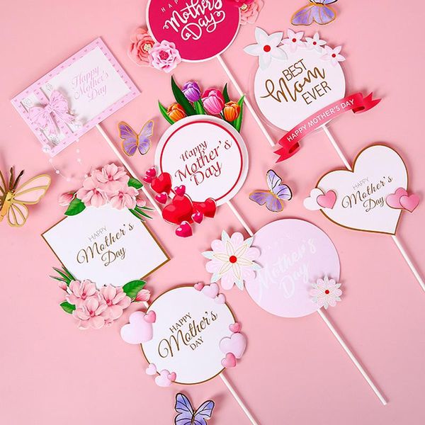 other event & party supplies happy mother`s day cake ers er pink heart flower decoration for gift cupcake dessert 1pc
other event & party supplies happy mother`s day cake ers er pink heart flower decoration for gift cupcake dessert 1pc