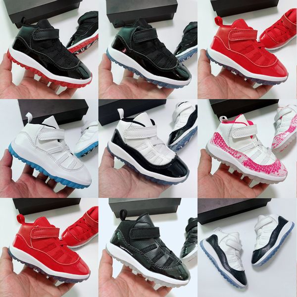 2022 jumpman 11s kids basketball shoes infant outdoor boy and girl sports bady black red pink children new born trainer 11 size 22-27
2022 jumpman 11s kids basketball shoes infant outdoor boy and girl sports bady black red pink children new born trainer 11 size 22-27