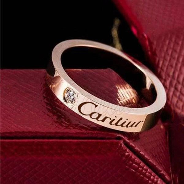 wedding rings fashion and men's women's party holiday diamond-studded titanium steel letter ring ladies gift jewelry, Slivery;golden
wedding rings fashion and men's women's party holiday diamond-studded titanium steel letter ring ladies gift jewelry, Slivery;golden