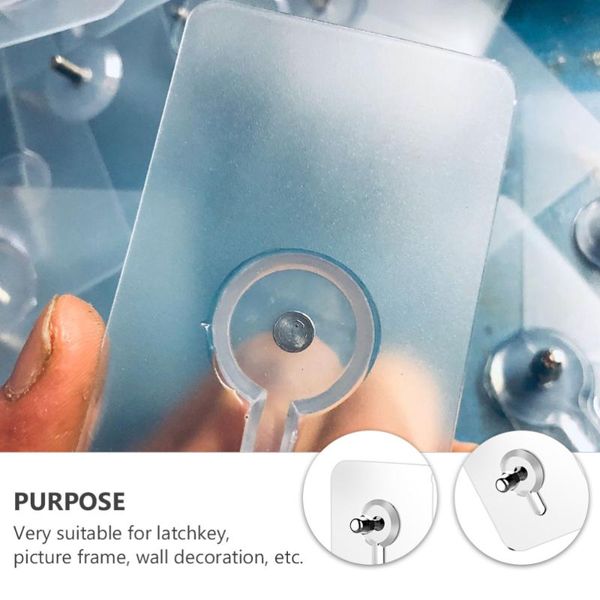 hooks & rails 10pcs furniture clear hanger pads with screws non-trace hook kitchen sticker
hooks & rails 10pcs furniture clear hanger pads with screws non-trace hook kitchen sticker