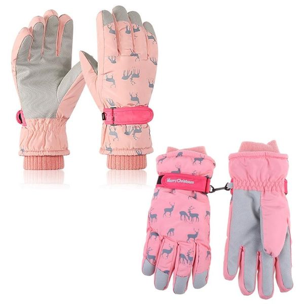 five fingers gloves women men winter waterproof snow ski cartoon deer print thermal plush lined adjustable outdoor sports cycling windproof, Blue;gray
five fingers gloves women men winter waterproof snow ski cartoon deer print thermal plush lined adjustable outdoor sports cycling windproof, Blue;gray