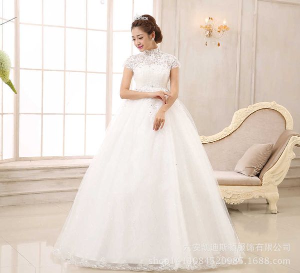 luxury party evening dress bride's one wedding 2021 shoulder wrap lace neat korean high waist pregnant women's long bridal, Black;gray
luxury party evening dress bride's one wedding 2021 shoulder wrap lace neat korean high waist pregnant women's long bridal, Black;gray