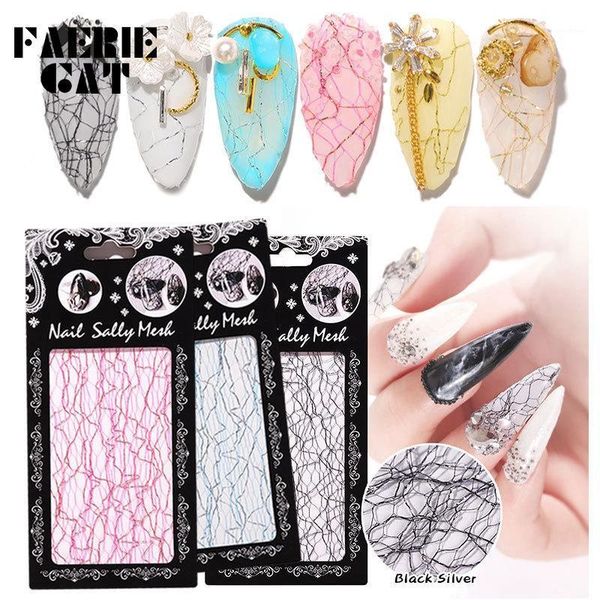 sheet net line 3d nail art charms luxury decorations gold silver mesh design yarn decal stickers 8 colors for nails decor1, Silver;gold
sheet net line 3d nail art charms luxury decorations gold silver mesh design yarn decal stickers 8 colors for nails decor1, Silver;gold