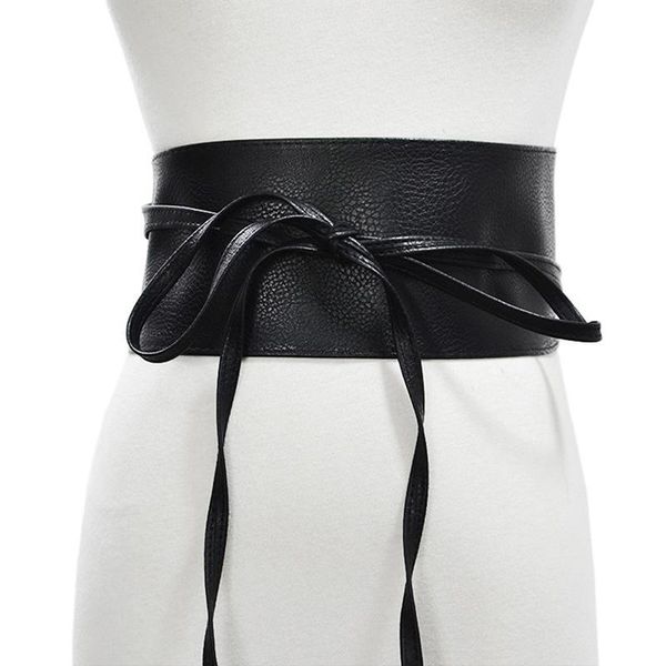 belts female belt soft leather wide self bow knot tie wrap waist band dress, Black;brown
belts female belt soft leather wide self bow knot tie wrap waist band dress, Black;brown