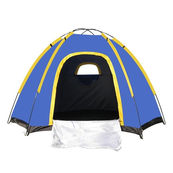 tents and shelters camping hexagonal tent outdoor waterproof high-quality oxford cloth travel tentage with sturdy durable fiberglass rod
tents and shelters camping hexagonal tent outdoor waterproof high-quality oxford cloth travel tentage with sturdy durable fiberglass rod