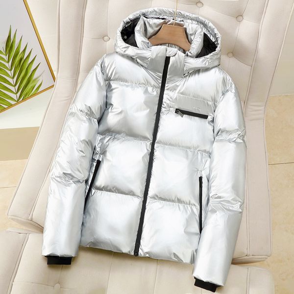 2021 men's down jacket winter fluffy fluorescent hooded thick coat designer luxury couple warm and windproof85, Black
2021 men's down jacket winter fluffy fluorescent hooded thick coat designer luxury couple warm and windproof85, Black