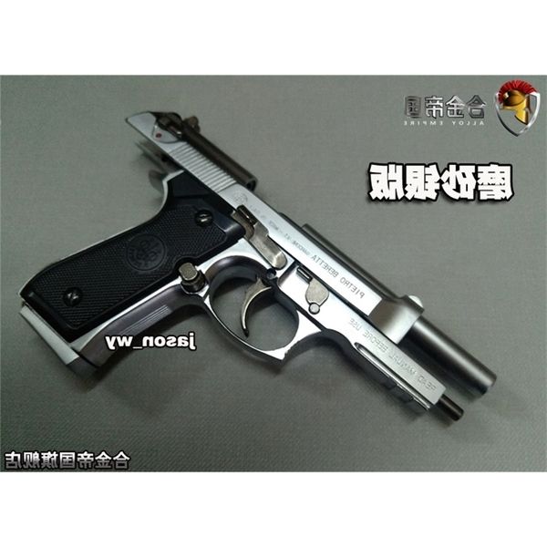 691: 2.05 alloy imperial beretta m92a1 model all metal simulation boy toy gun cannot be fired
691: 2.05 alloy imperial beretta m92a1 model all metal simulation boy toy gun cannot be fired