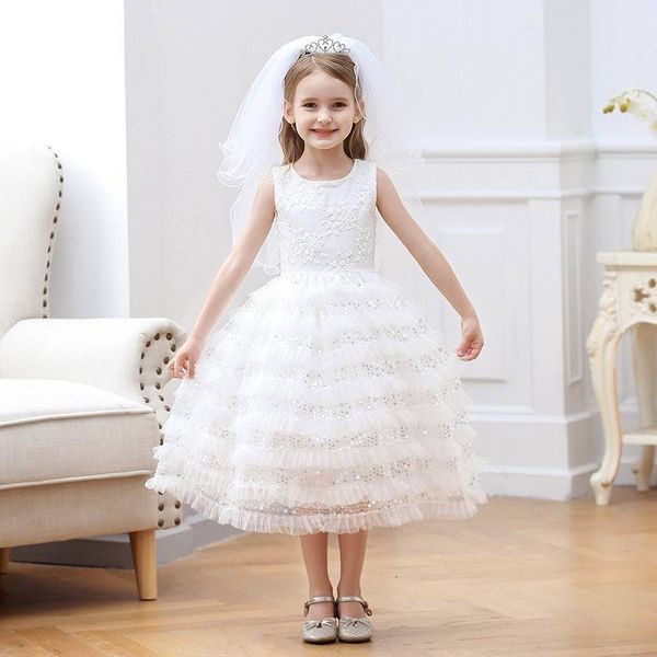 girl's dresses flower girl kids es for girls sequin cake ball gown wedding party princess children clothes e7162 tv18, Red;yellow
girl's dresses flower girl kids es for girls sequin cake ball gown wedding party princess children clothes e7162 tv18, Red;yellow