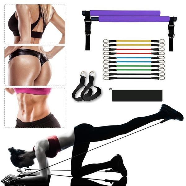 yoga resistance bands pilates stick bar exercise bodybuilding home gym training rubber band elastic for fitness equipment
yoga resistance bands pilates stick bar exercise bodybuilding home gym training rubber band elastic for fitness equipment