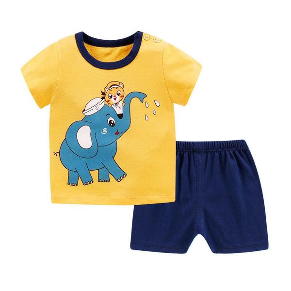clothing sets zwy1100 summer kids t-shirt + shorts suit boys' round neck cotton girls' short sleeve sports casual suitable for, White
clothing sets zwy1100 summer kids t-shirt + shorts suit boys' round neck cotton girls' short sleeve sports casual suitable for, White
