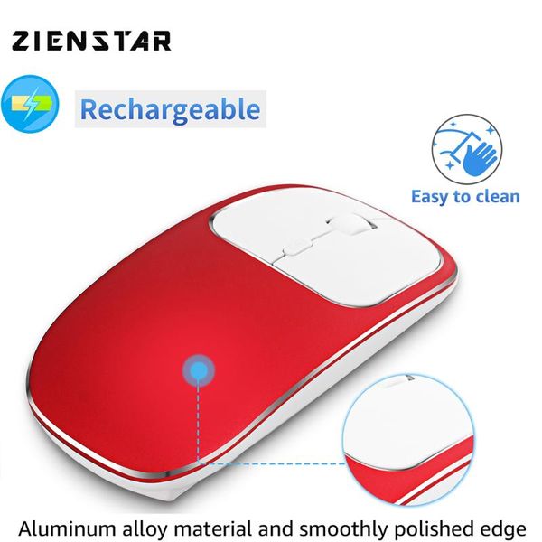 zienstar aluminum alloy rechargeable slim 2.4ghz wireless mouse with usb receiver,silent click,600mah battery formac,lappc mice
zienstar aluminum alloy rechargeable slim 2.4ghz wireless mouse with usb receiver,silent click,600mah battery formac,lappc mice