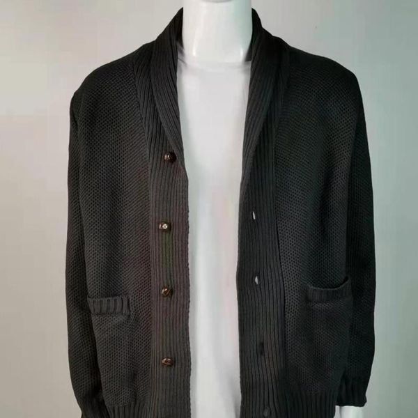 men's sweaters men cardigan coat long sleeve warm streetwear buttons turndown collar sweater, White;black
men's sweaters men cardigan coat long sleeve warm streetwear buttons turndown collar sweater, White;black