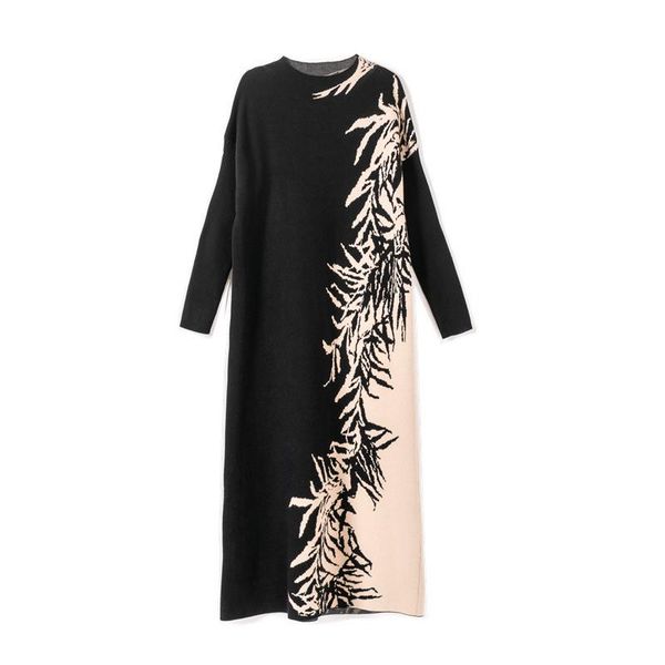 casual dresses 2021 knitted dress women autumn winter long sweater vintage sleeve thick loose pullovers v1193, Black;gray
casual dresses 2021 knitted dress women autumn winter long sweater vintage sleeve thick loose pullovers v1193, Black;gray