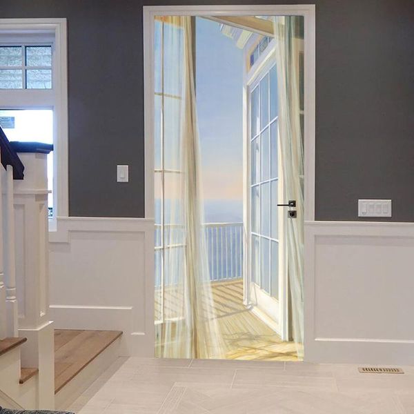 wall stickers 3d door terrace detachable waterproof bedroom living room diy wallpaper
wall stickers 3d door terrace detachable waterproof bedroom living room diy wallpaper