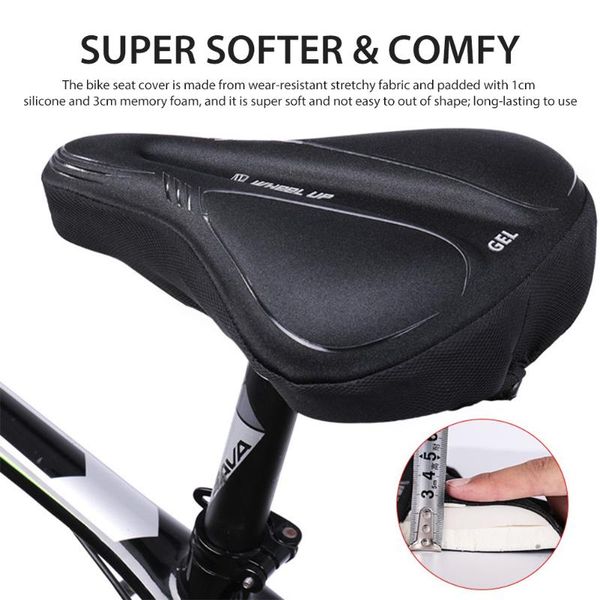 bike saddles seat cover soft silicone bicycle gel saddle cushion mtb mountain thickene pad for cycling accessories
bike saddles seat cover soft silicone bicycle gel saddle cushion mtb mountain thickene pad for cycling accessories