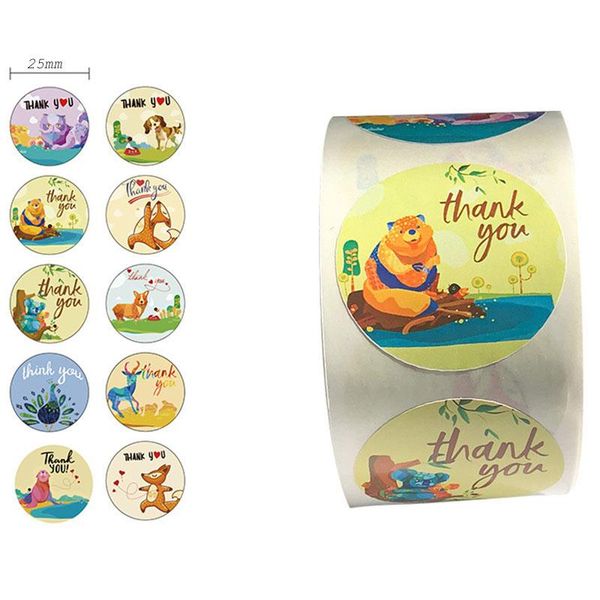 gift wrap 500pcs cute animal thank you sticker baking box envelope decoration kids party toys cake tag personality label scrapbooking
gift wrap 500pcs cute animal thank you sticker baking box envelope decoration kids party toys cake tag personality label scrapbooking