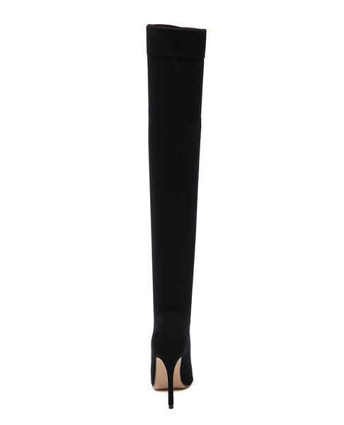 fashion trend stretch fabric sock boots pointy toe overtheknee heel thigh high pointed toe comfortable woman boot size 3542, Black
fashion trend stretch fabric sock boots pointy toe overtheknee heel thigh high pointed toe comfortable woman boot size 3542, Black